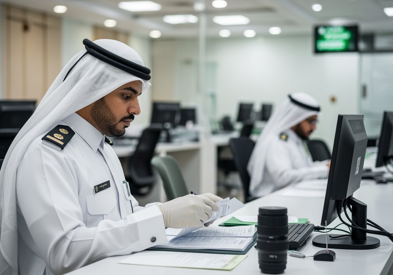 Contrôle passeport Arabie Saoudite