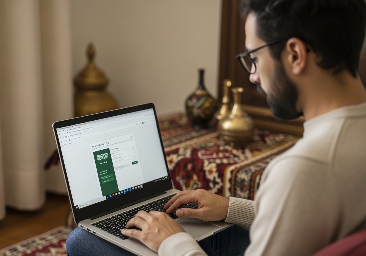 Processus demande eVisa Arabie Saoudite