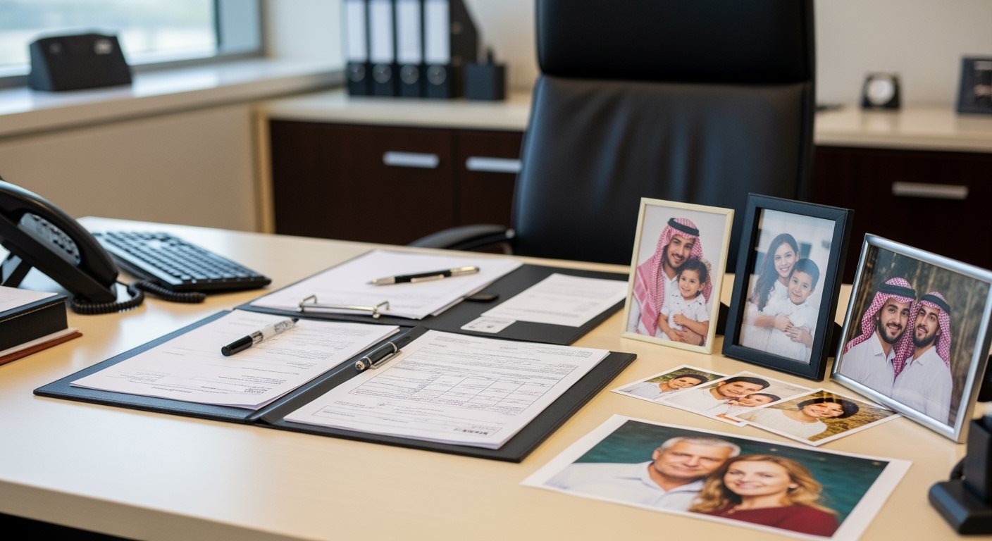 Processus demande visa familial