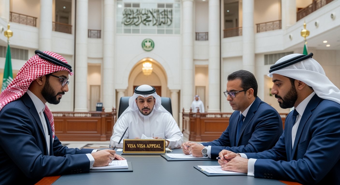 Processus d'appel visa Arabie Saoudite