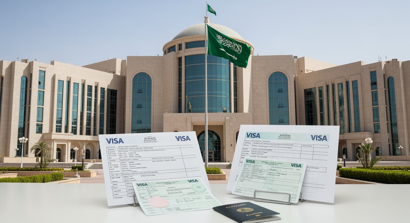Processus de demande visa Arabie Saoudite