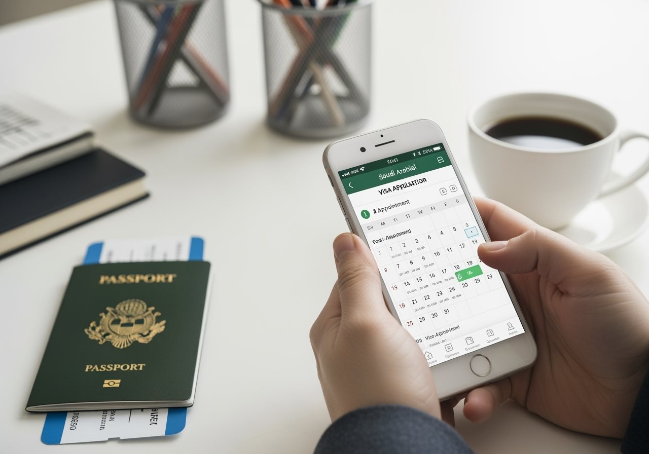 Calendrier délais traitement visa Arabie Saoudite