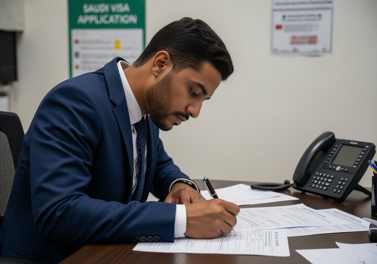 Processus demande visa Arabie Saoudite Tunisiens